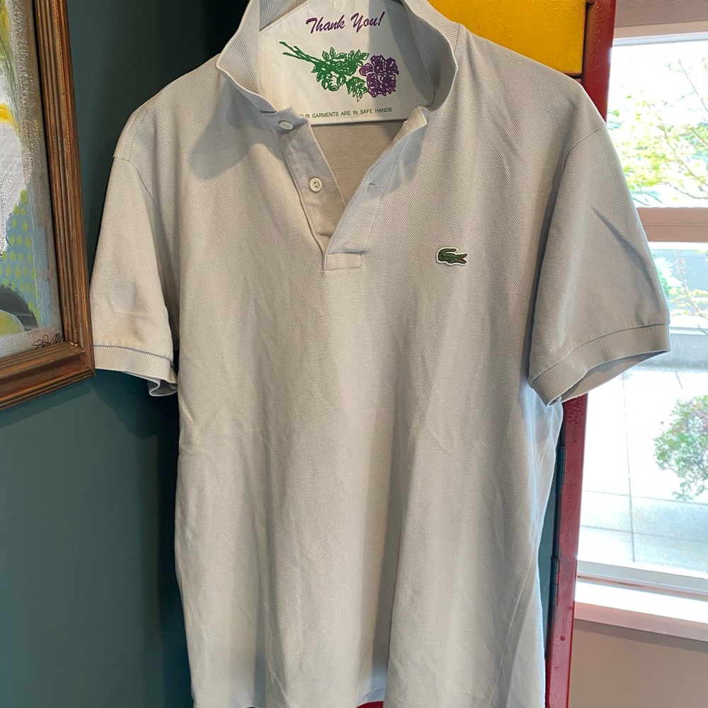 Lacoste Men's White Polo Shirt